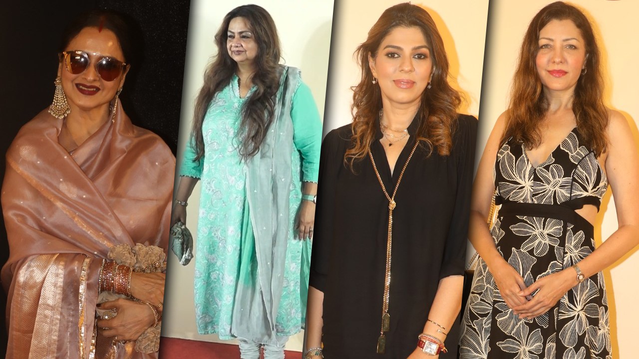 Mega Launch Of Dhun Wellness: Rekha Ji, Pooja Dadlani, Aditi Govitrikar & Neelima Azeem Attend