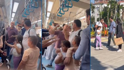 Marmaray’da yer tartışmasında kavga; iki çocuklu yolcunun burnunu kıran şüpheliler yakalandı