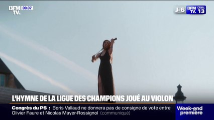 Finale entre le PSG et l'Inter: l'hymne de la Ligue des Champions revisité au violon