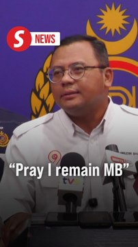 Amirudin dismisses speculation of Tengku Zafrul taking over as Selangor MB