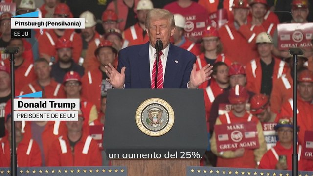 NO USAR Trump anuncia un aumento de los aranceles al acero y aluminio: Es una cuestión de seguridad nacional