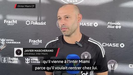 Inter Miami - Mascherano : "Je savais qu'il n'y avait aucune chance que Di Maria vienne ici"