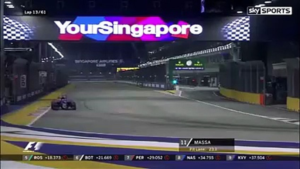 Diễn Biến Chặng 15 của Formula 1 2015 : Singapore Airlines Singapore Grand Prix