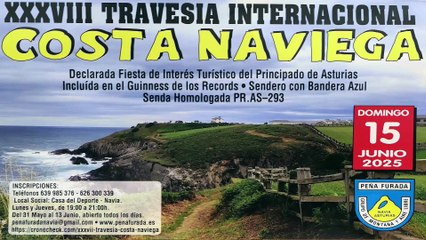 PRESENTACIÓN DE LA TRAVESIA COSTA NAVIEGA 2025