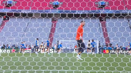 Inter Milan training ahead of Champions League final with PSG - full version