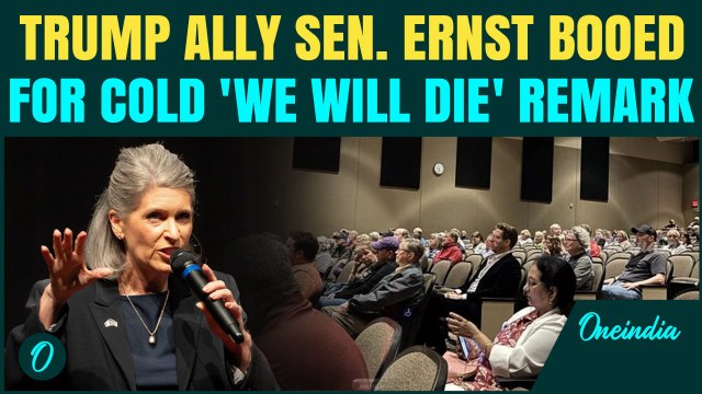 ‘We all are Going to Die’: Trump ally Sen. Joni Ernst shocks Iowa—defends $700 billion Medicaid cuts