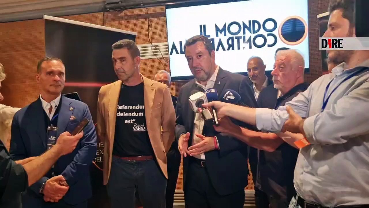 Firenze - MO. SALVINI: TORNI PACE SENZA HAMAS, 7 GIUGNO? OCCHIO AD ANTISEMITISMO (30.05.25)