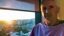 Cancer Update 15: Gary’s Day 2 Post-Prostatectomy – Standing Strong with a Sunrise View! |