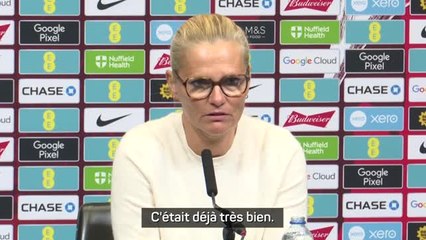 Angleterre - Wiegman très satisfaite après le large succès sur le Portugal