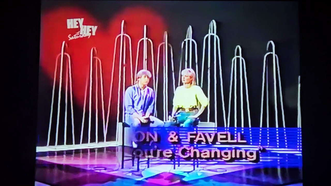 DARRYL COTTON & HEATHER FAVELL - Baby You're Changing (Hey Hey It's Saturday July 16, 1983)