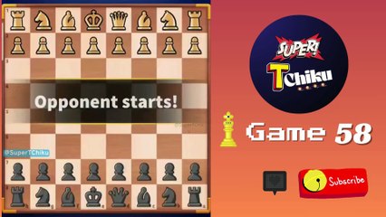 full video of my #chess #game58 it was getting interesting but watch to know what happened