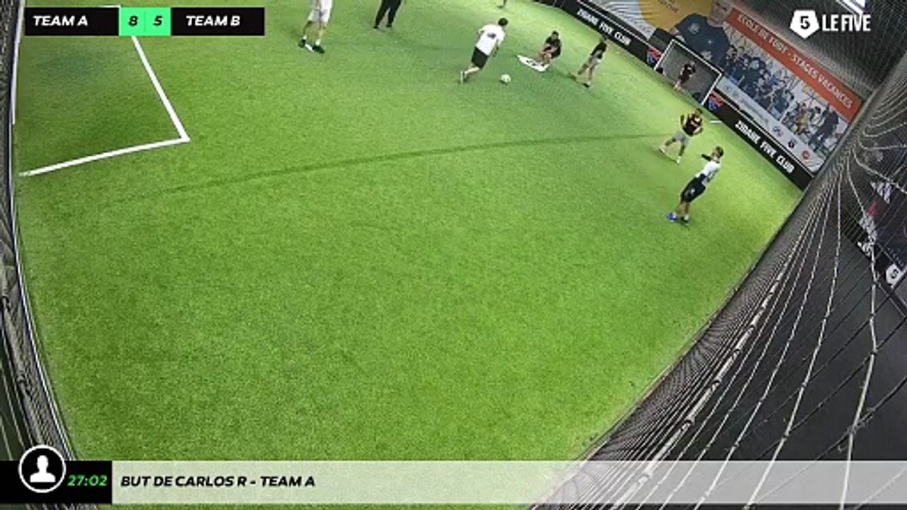But de Carlos R - Team A