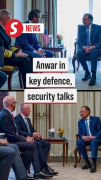Anwar meets US defence secretary Hegseth and Boeing chief in Singapore