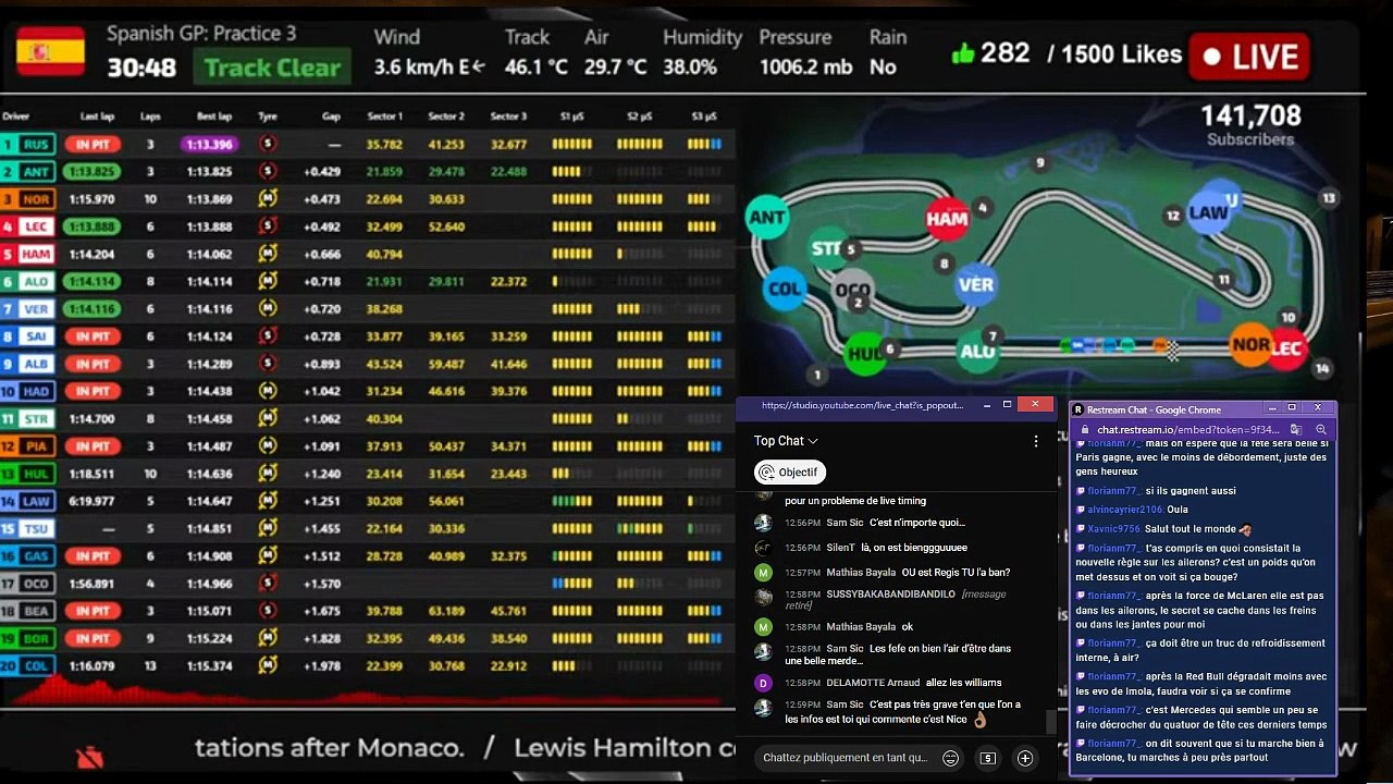 F1 2025 Spanish Grand Prix Espagne - Practice 3 - Essais Libres 3 - STREAMING FR HD