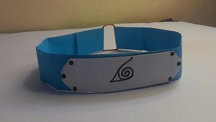 How to Make a Naruto Headband with Paper | DIY Ninja Headband Craft