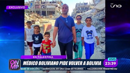 médico pide ayuda para regresar a Bolivia
