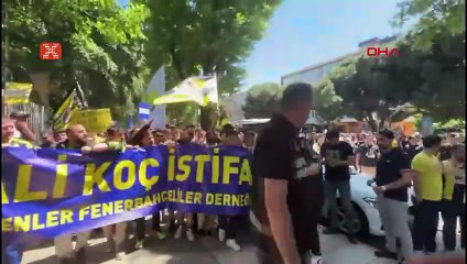 Ali Koç için istifa yürüyüşü!