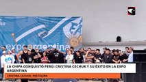 La chipa conquistó Perú Cristina Cechuk y su éxito en la Expo Argentina