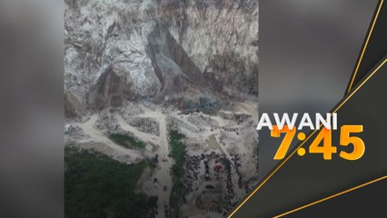 8 maut ditimpa runtuhan batu di kuari batu kapur