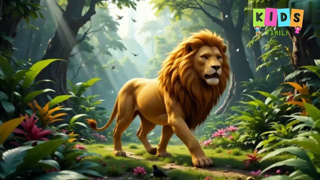 Story The Lion and The Mouse | Animated Moral Story for Kids #story #cartoon #animation