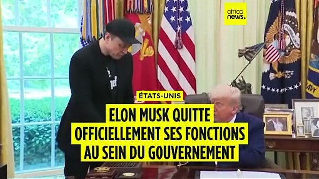 USA : Elon Musk quitte officiellement ses fonctions au sein du gouvernement