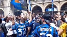 Les supporters de l'Inter Milan donnent de la voix - Foot - Ligue des champions