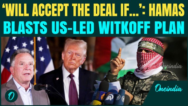 Hamas Exposes Flaws In Pro-Israel Trump-Led Witkoff Ceasefire Deal; Demands Full IDF Exit From Gaza