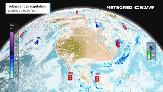 Big Weather Swings Coast to Coast