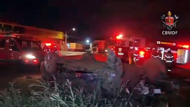 Acidente grave na BR 060 deixa duas pessoas mortas