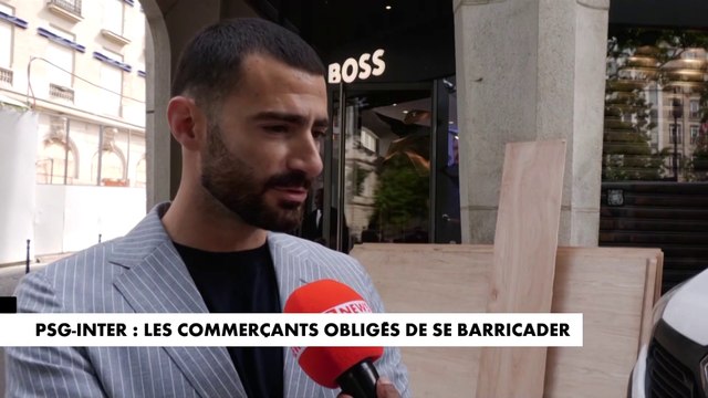 «Plusieurs dizaines de milliers d'euros», précise ce directeur d'une boutique sur les Champs-Elysées