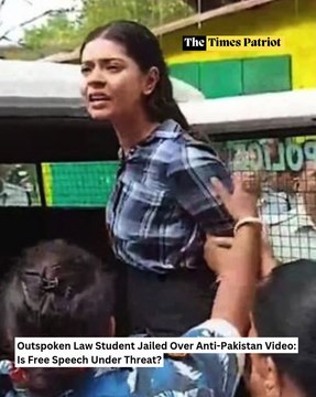Outspoken Law Student Jailed Over Anti-Pakistan Video: Is Free Speech Under Threat?