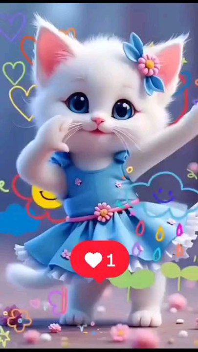 Cute Cat dancing ❤️ #cat #cutecat #ai #catshort #trendingvideo #trendingshorts #vitual #catlover #viralshorts #ytshorts #funny #crazyfunnyvideos #shortsfeed #shortvideo #funnyanimalvideos