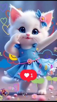 Cute Cat dancing ❤️ #cat #cutecat #ai #catshort #trendingvideo #trendingshorts #vitual #catlover #viralshorts #ytshorts #funny #crazyfunnyvideos #shortsfeed #shortvideo #funnyanimalvideos
