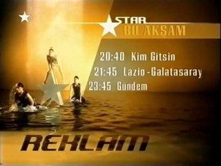 STAR TV Reklam Kuşağı - 24 Ekim 2001