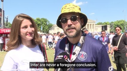 PSG fans 'confident' ahead of Champions League final