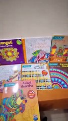 Unboxing Navneet Zen Doodling Book Bundle 🖌️ | Florals, Mandalas & Castles for Relaxing Art