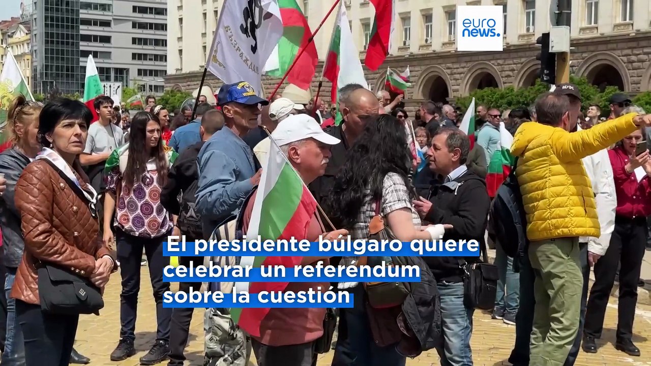 Miles de manifestantes protestan en Bulgaria contra el euro y en defensa del lev búlgaro