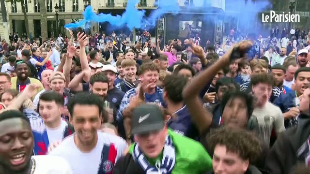 PSG-Inter de Milan : des supporters parisiens déjà présents sur les Champs