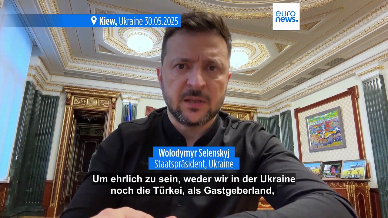 Selenskyj bezweifelt Aussichten auf Friedensgespräche