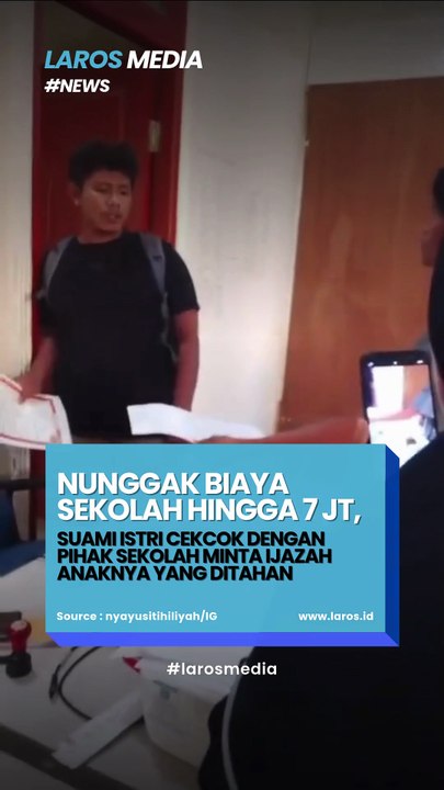 Nunggak Biaya Sekolah Hingga 7 Juta, Ortu Siswa Cekcok dengan Pihak Sekolah