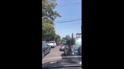 Tráfico vehicular en Tegucigalpa
