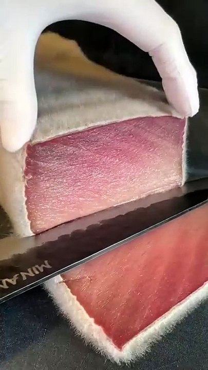 Four week mold aged bluefin tuna 🤮