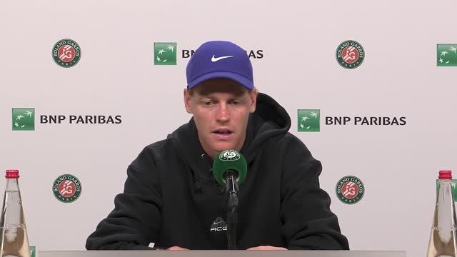 Roland Garros - Sinner : ''Il est bon de ne pas passer trop de temps sur le court''