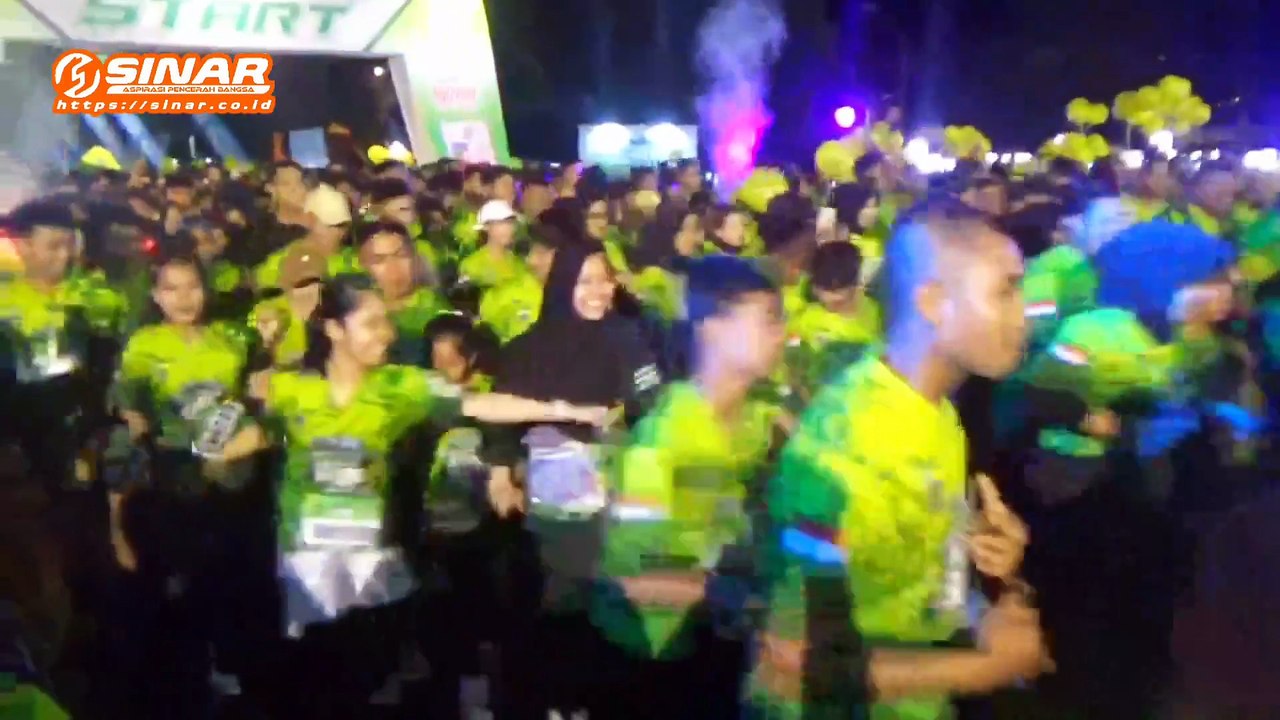 Bondowoso Night Run #3 Peserta Capai 2565