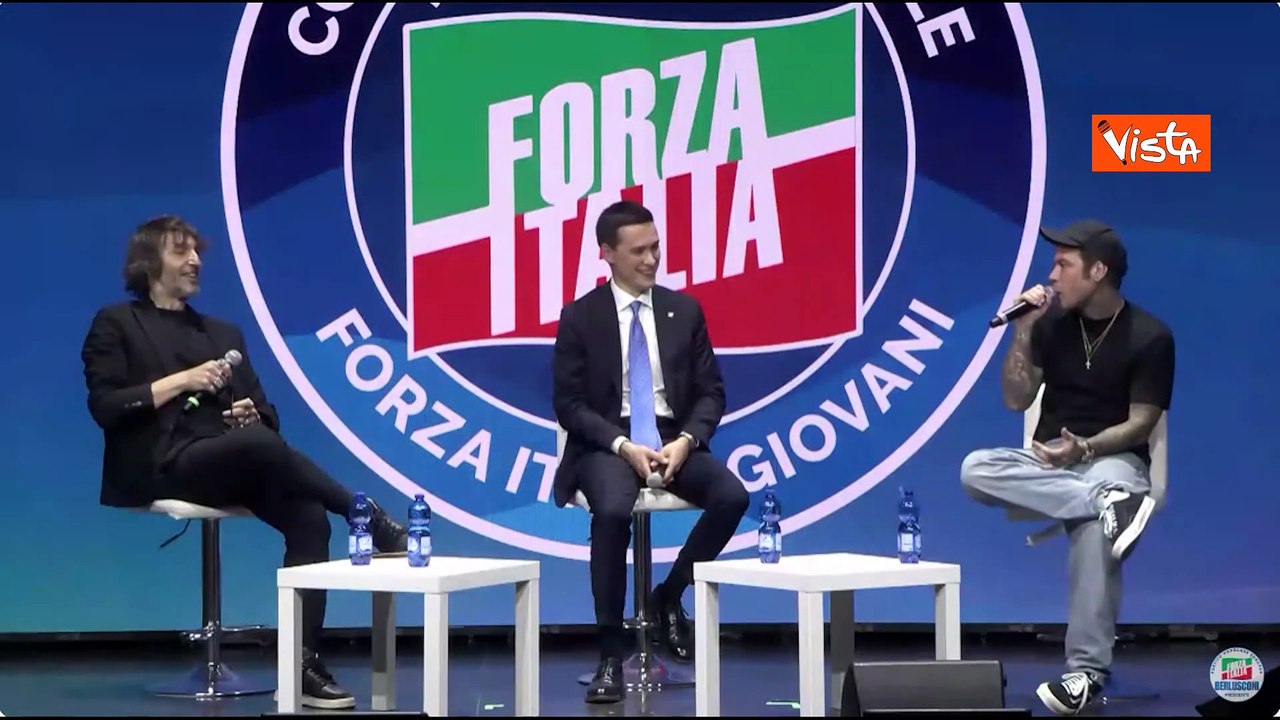 Fedez al Congresso di FI: Bene che Sala non si possa ricandidare, sindaco influencer anche no