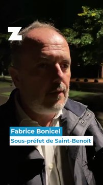 Le sous-préfet de St-Benoît aux côtés des forces de l'ordre