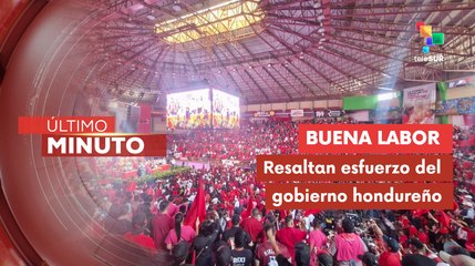 "Viva el partido Libre, Viva nuestra presidenta"