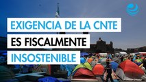 Exigencia de la CNTE sobre pensiones es fiscalmente insostenible: Jorge Cano