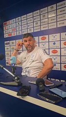"On ajoute de la pression pour le dernier match", Grégory Patat, le manager Bayonnais après la défaite à Castres (33-3)