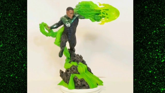 Sideshow Collectibles Premium Format Green Lantern John Stewart Statue Unboxing & Review